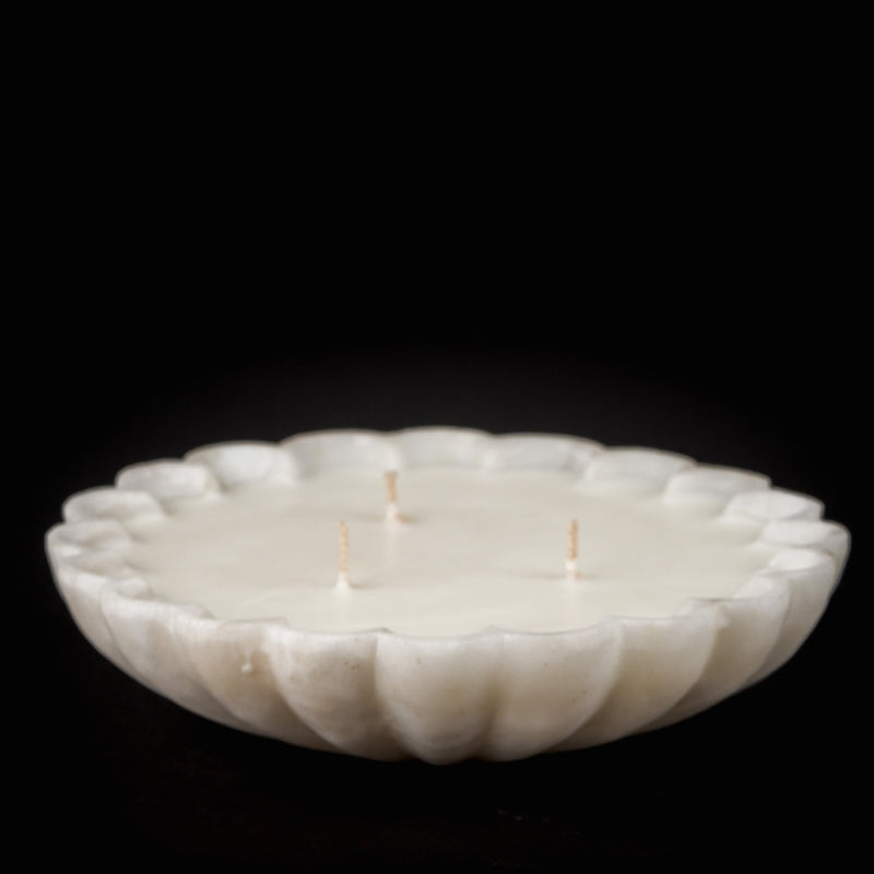 Mumtaz Marble Urli Candle (L)