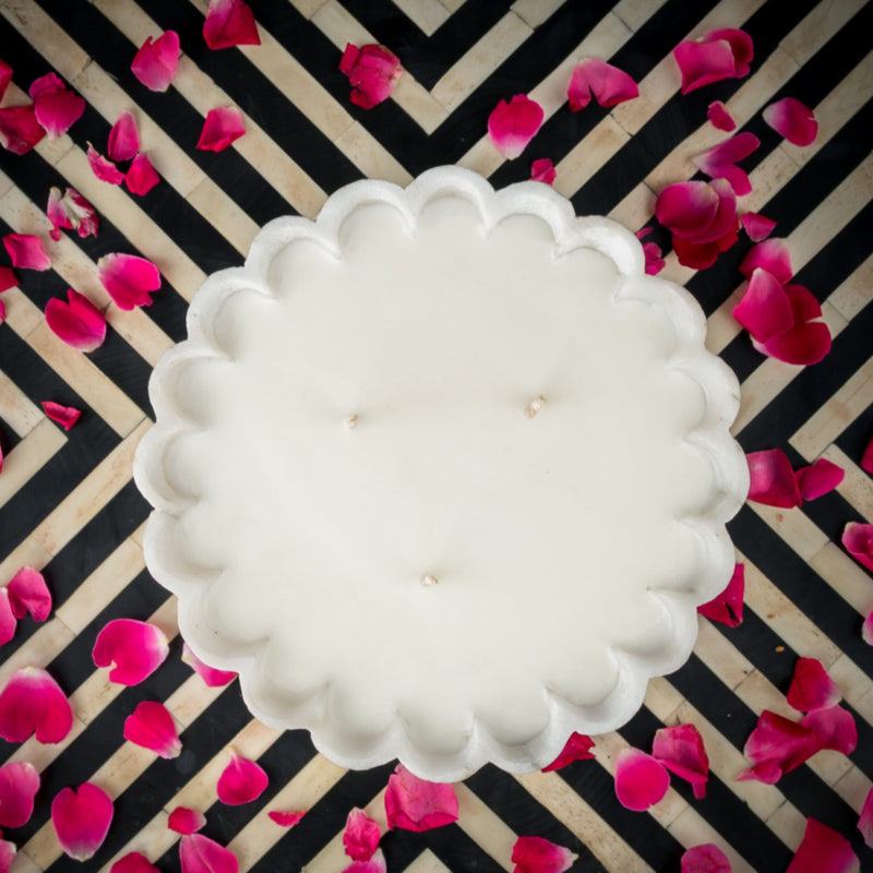 Mumtaz Marble Urli Candle (L)