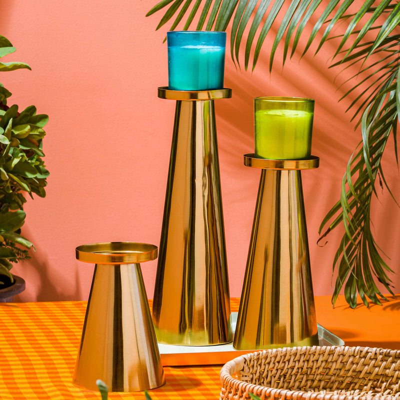 Skyscraper Candle Holder (Set of 3)