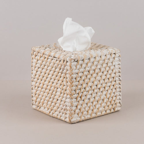 Bahamas Rattan Tissue Box