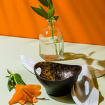 Ebony Enamel Bowl